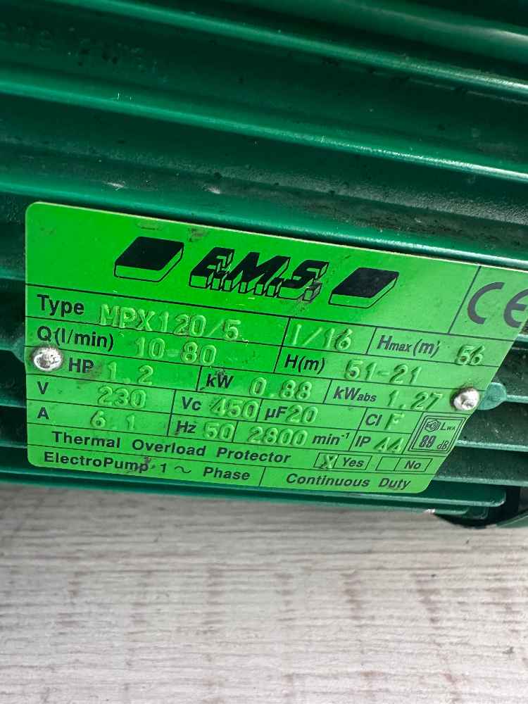 Pompa EMS MPX 120/5