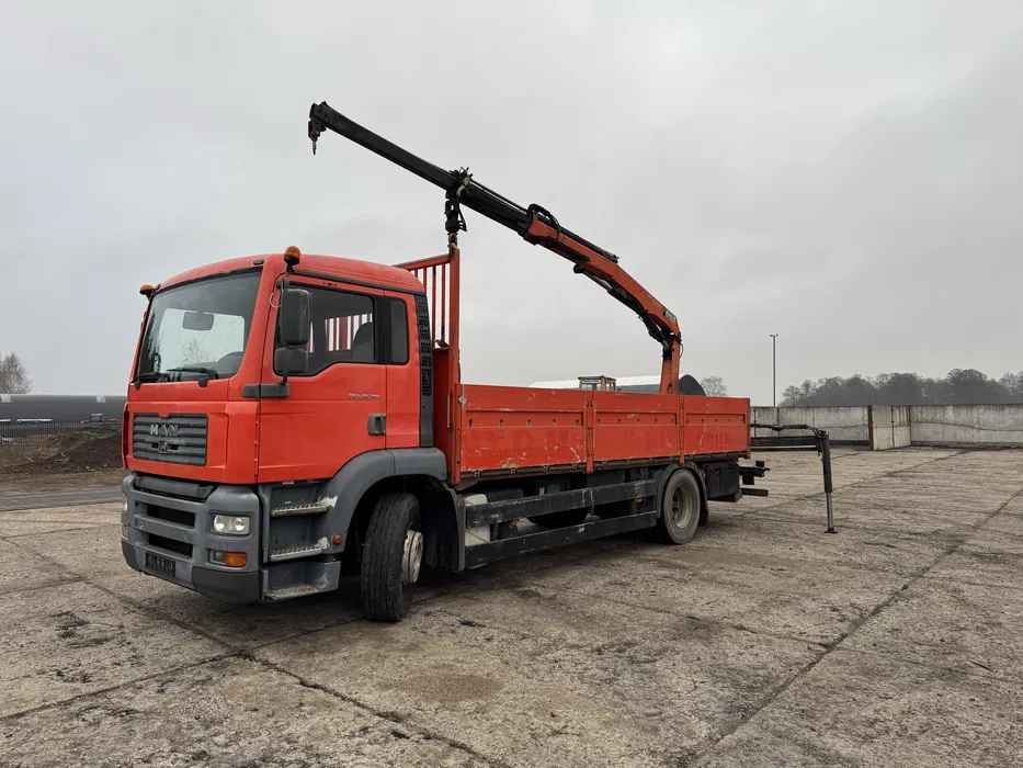 Man Hds Dźwig Palfinger Tga 18.310
