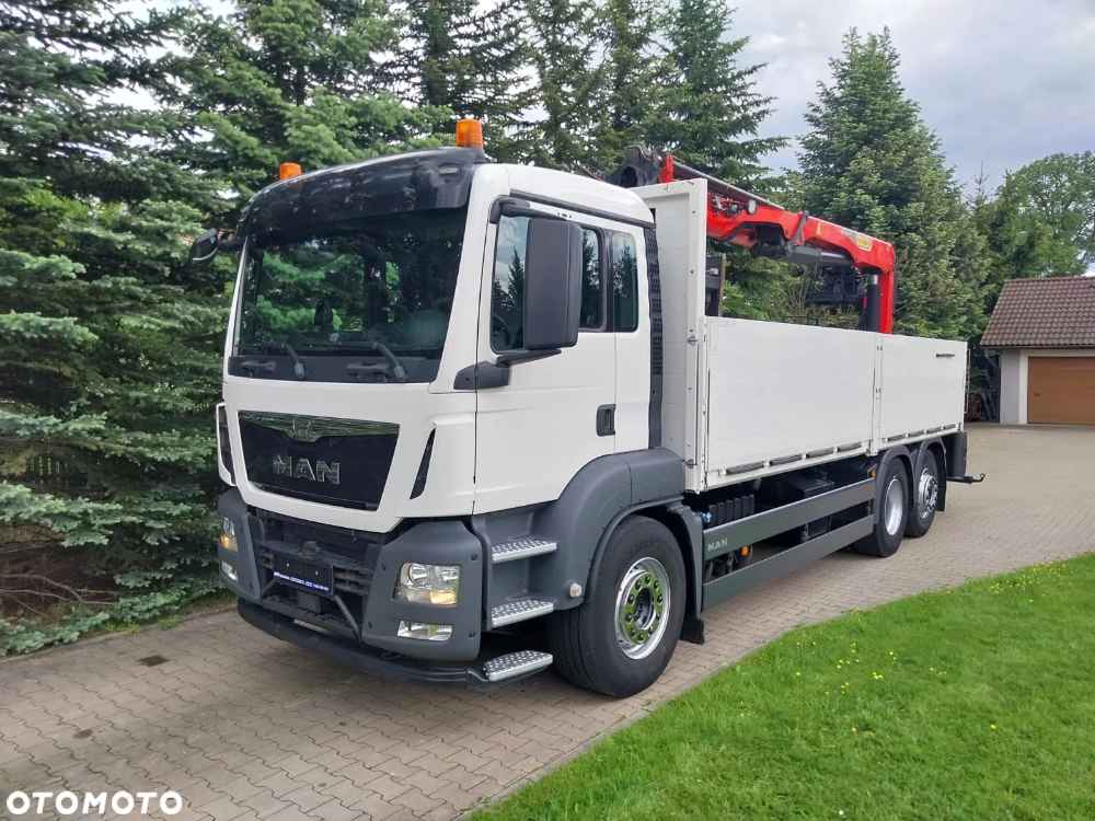 MAN TGS 26.400 z Palfinger PK 23001/ 3-oś skrętna